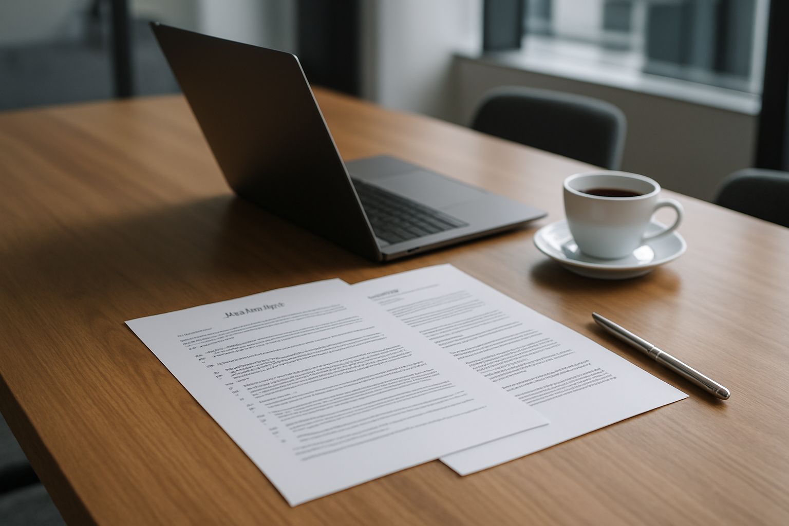 Founder analizujący dokument term sheet z podkreślonymi kluczowymi punktami umowy inwestycyjnej